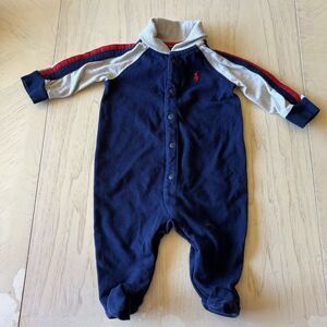 Ralph Lauren Boys Romper Jumpsuit Bodysuit Footie Sleeper 1 pc 3 months